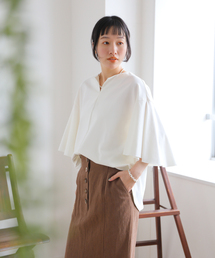IENA - ♡Hiro♡IENA ボーダーリブフレンチスリーブプルオーバー IENA（イエナ）の「ボーダーフレンチスリーブプルオーバー◇（T