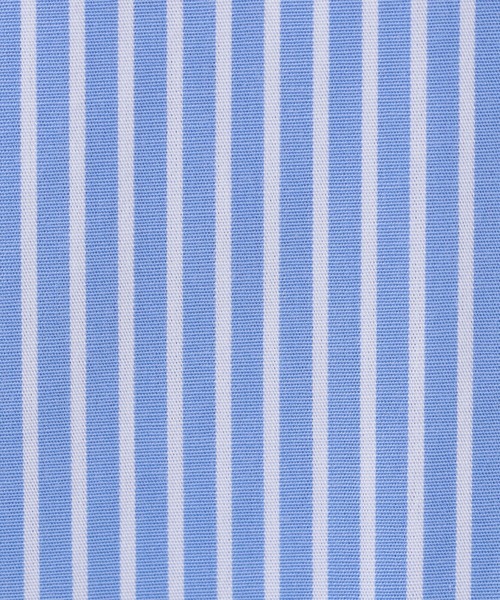 THE SHINZONE（ザ　シンゾーン）の「THE SHINZONE |〈別注〉STRIPE DADDY SHIRT WOMEN（シャツ/ブラウス・レディース・ブルー系その他/パープル系その他・P）」の3枚目の写真