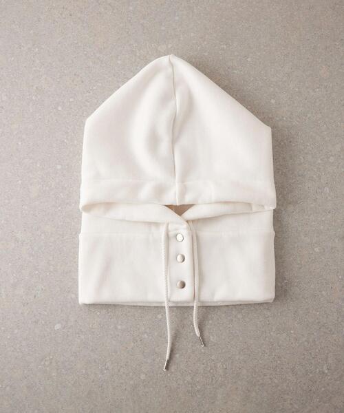 CITEN(シテン)の「<CITEN>スウェット バラクラバ(ニットキャップ/ビーニー・レディース・ホワイト/ライトグレー/ライトブルー/ブラック・FREE)」の11枚目の写真