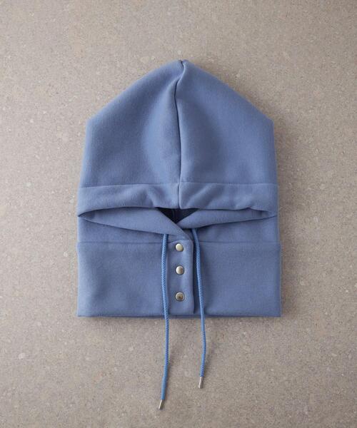 CITEN(シテン)の「<CITEN>スウェット バラクラバ(ニットキャップ/ビーニー・レディース・ホワイト/ライトグレー/ライトブルー/ブラック・FREE)」の8枚目の写真