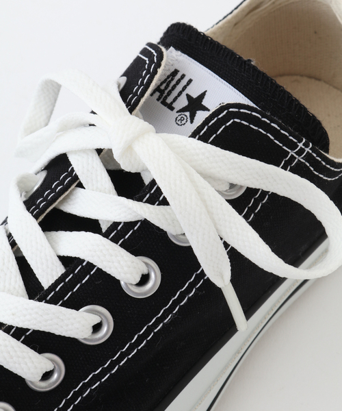 CONVERSE ALL STAR（コンバースオールスター）の「【CONVERSE CHUCK TAYLOR CANVAS ALL STAR OX】（スニーカー・メンズ・ネイビー/レッド/ホワイト/キナリ/ブラック/チャコールグレー・27.5/29/26.5/26/27/28）」の11枚目の写真
