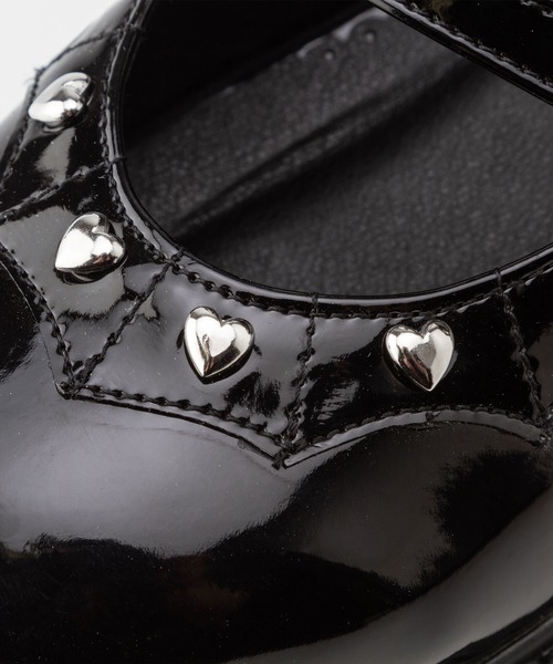 DearMyLove（ディアマイラブ）の「小悪魔ハート3連ベルトパンプス（パンプス・レディース・ブラック/ベビーピンク・22.5cm/23cm/23.5cm/24cm/24.5cm/25cm/25.5cm）」の17枚目の写真