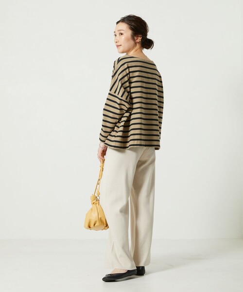 FREAK'S STORE（フリークスストア）の「【WEB限定】ワイドイージーニットパンツ（その他パンツ・レディース・ブラック/ブラウン/レッド/ピンク/ブルー/グリーン/ナチュラル・SMALL/MEDIUM）」の8枚目の写真