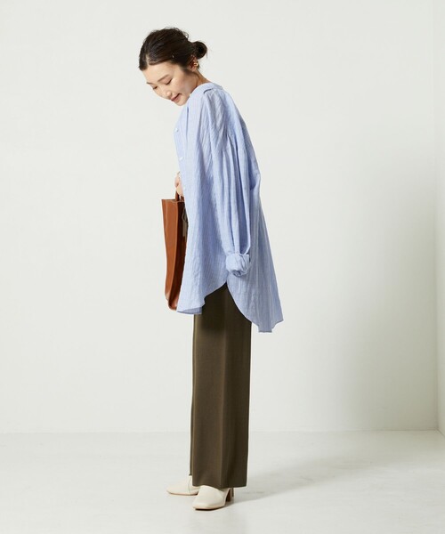 FREAK'S STORE（フリークスストア）の「【WEB限定】ワイドイージーニットパンツ（その他パンツ・レディース・ブラック/ブラウン/レッド/ピンク/ブルー/グリーン/ナチュラル・SMALL/MEDIUM）」の16枚目の写真