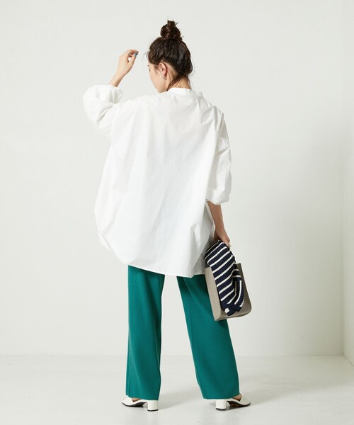 FREAK'S STORE（フリークスストア）の「【WEB限定】ワイドイージーニットパンツ（その他パンツ・レディース・ブラック/ブラウン/レッド/ピンク/ブルー/グリーン/ナチュラル・SMALL/MEDIUM）」の17枚目の写真