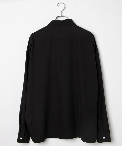 WEGO（ウィゴー）の「WEGO/シンプルロゴBIGシャツ（シャツ/ブラウス・メンズ・ホワイト/ブルー/ブラック・LARGE/MEDIUM）」の17枚目の写真