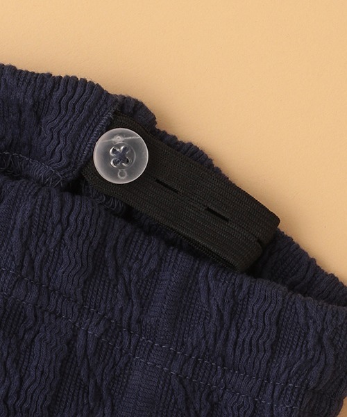 kladskap（クレードスコープ）の「裾刺しゅうケーブルロング丈スパッツ（レギンス/スパッツ・キッズ・ネイビー/グレー・110cm/100cm/80ｃｍ/120cm/90cm）」の6枚目の写真