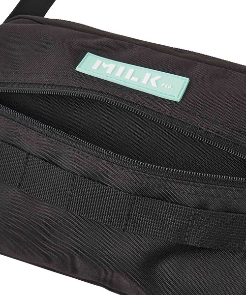 MILKFED.(ミルクフェド)の「ACTIVE MOLLE SHOULDER BAG(ショルダーバッグ・レディース・ブラック/ライトパープル/ライトグリーン/ライトピンク・ONE SIZE)」の10枚目の写真