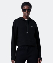 LACOSTE | ワイド＆クロップドフードスウェット(パーカー)