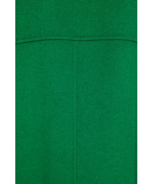 SLY(スライ)の「STAND OVER WOOL MIX COAT スタンドオーバー ウールミックス コート スタンドネック(ステンカラーコート・レディース・ブラック/グリーン/ライトベージュ・FREE)」の9枚目の写真