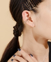 ear PAPILLONNER イアパピヨネ グリーンスクエアピアス マラカイト ear PAPILLONNER グリーンスクエアピアス マラカイト