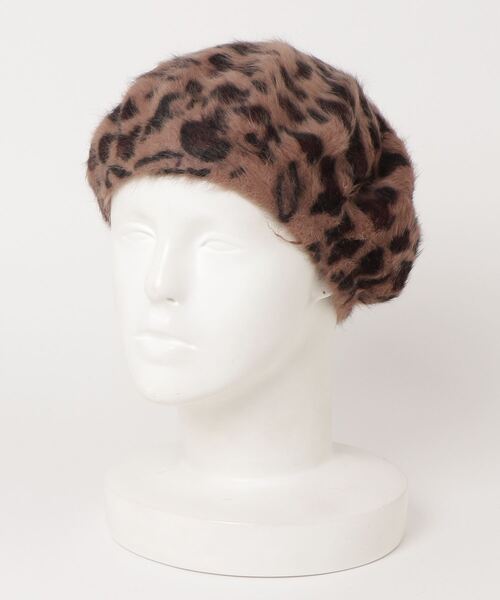 PHILLY(フィリー)の「ヒョウ柄ベレー帽(ハンチング/ベレー帽・レディース・ホワイト/ベージュ/ブラウン・FREE)」の19枚目の写真