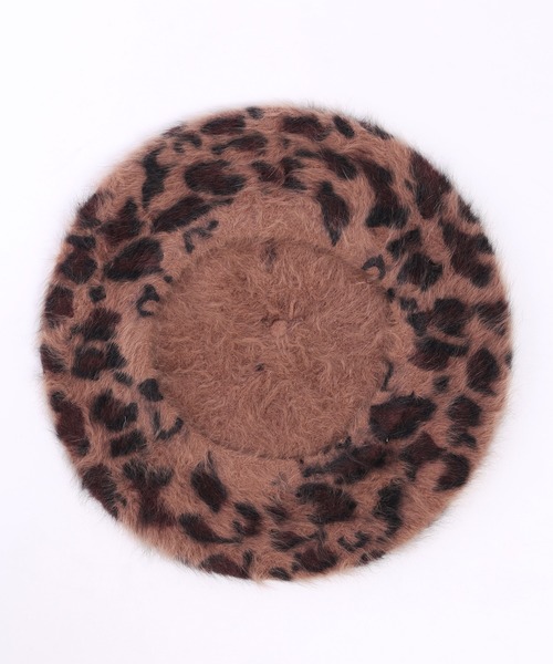 PHILLY(フィリー)の「ヒョウ柄ベレー帽(ハンチング/ベレー帽・レディース・ホワイト/ベージュ/ブラウン・FREE)」の15枚目の写真