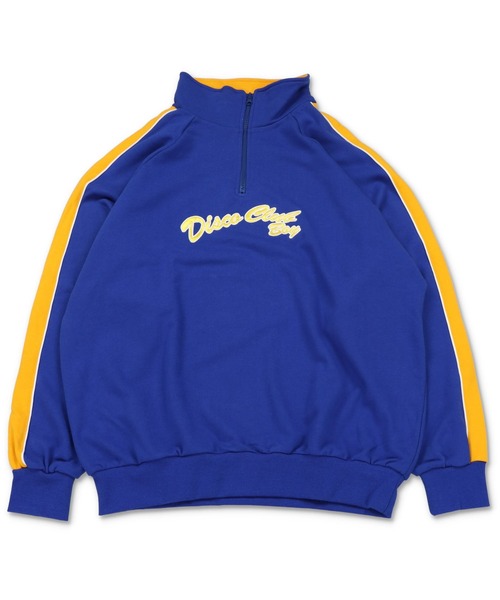 SPINNS（スピンズ）の「【ビックシルエット】サイドライン　ハーフジップスウェット（スウェット・メンズ・ブラック/ピンク/ロイヤルブルー/アッシュグレー・ONESIZE）」の18枚目の写真