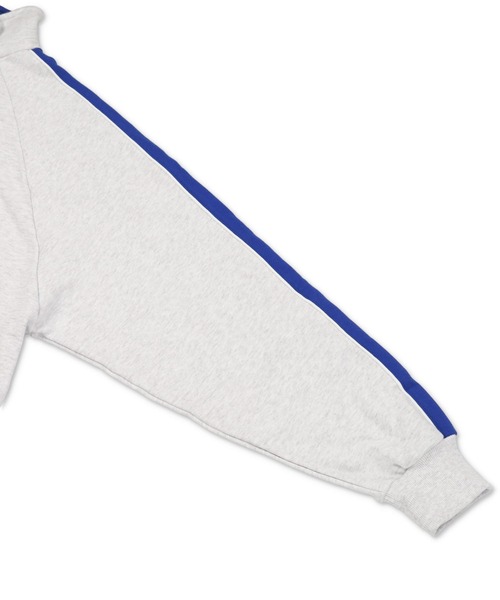 SPINNS（スピンズ）の「【ビックシルエット】サイドライン　ハーフジップスウェット（スウェット・メンズ・ブラック/ピンク/ロイヤルブルー/アッシュグレー・ONESIZE）」の21枚目の写真