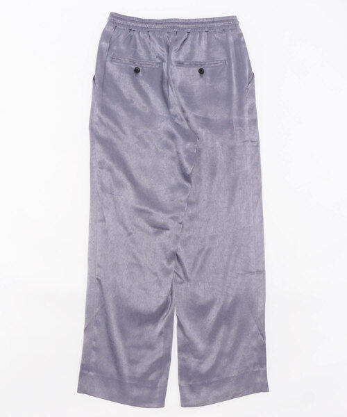 Name.（ネーム）の「【Name.】SATIN EASY PANTS（その他パンツ・レディース・パープル・2）」の2枚目の写真