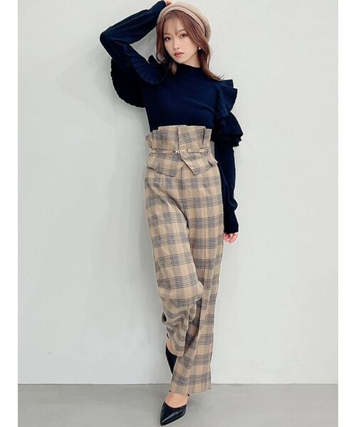 RESEXXY（リゼクシー）の「コルセット付セミワイドパンツ（その他パンツ・レディース・グリーン/グレー/その他1・FREE）」の16枚目の写真