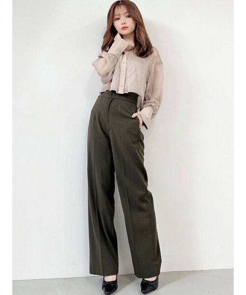 RESEXXY（リゼクシー）の「コルセット付セミワイドパンツ（その他パンツ・レディース・グリーン/グレー/その他1・FREE）」の22枚目の写真