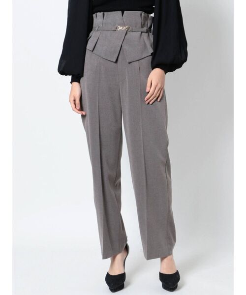 RESEXXY（リゼクシー）の「コルセット付セミワイドパンツ（その他パンツ・レディース・グリーン/グレー/その他1・FREE）」の10枚目の写真