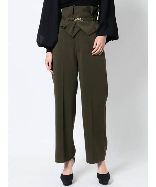 RESEXXY（リゼクシー）の「コルセット付セミワイドパンツ（その他パンツ・レディース・グリーン/グレー/その他1・FREE）」の11枚目の写真