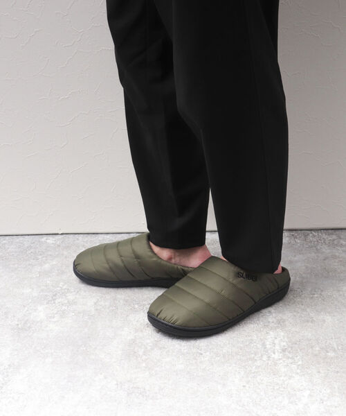 SUBU(スブ)の「【SUBU/スブ】PERMANENT COLLECTION ウィンターサンダル 冬用 ルームシューズ(サンダル・メンズ・チャコールグレー/ブラック/オリーブ/グリーン/ネイビー・2/1/3)」の18枚目の写真