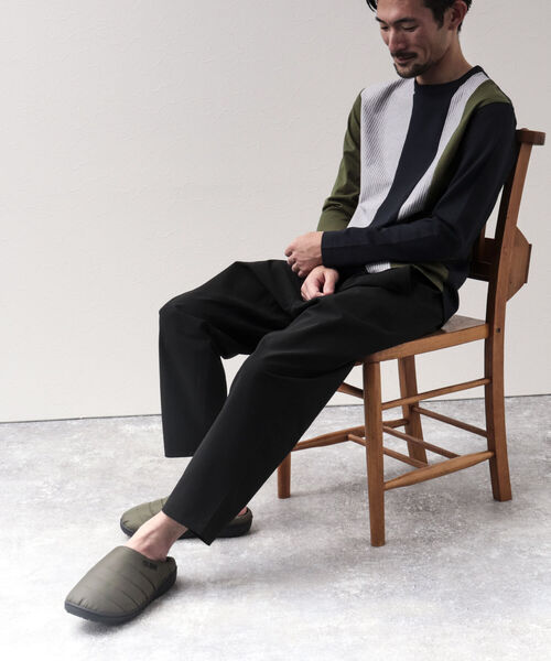 SUBU(スブ)の「【SUBU/スブ】PERMANENT COLLECTION ウィンターサンダル 冬用 ルームシューズ(サンダル・メンズ・チャコールグレー/ブラック/オリーブ/グリーン/ネイビー・2/1/3)」の19枚目の写真