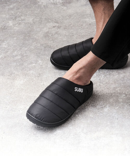 SUBU(スブ)の「【SUBU/スブ】PERMANENT COLLECTION ウィンターサンダル 冬用 ルームシューズ(サンダル・メンズ・チャコールグレー/ブラック/オリーブ/グリーン/ネイビー・2/1/3)」の8枚目の写真
