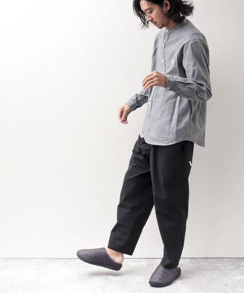 SUBU(スブ)の「【SUBU/スブ】PERMANENT COLLECTION ウィンターサンダル 冬用 ルームシューズ(サンダル・メンズ・チャコールグレー/ブラック/オリーブ/グリーン/ネイビー・2/1/3)」の6枚目の写真