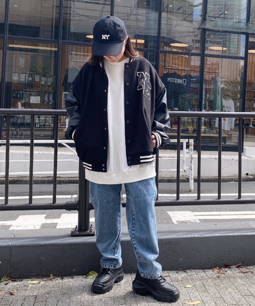 INGNI（イング）の「ワッペン付スタジャン（スタジャン・レディース・ブラック系その他2/ブラック×ブラック/グリーン系8/レッド系9・M）」の17枚目の写真