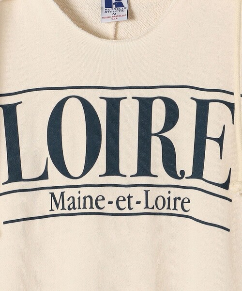 Russell Athletic（ラッセルアスレティック）の「*【SHIPS別注】RUSSELL ATHLETIC:キーネックフードワンピース◆（ワンピース・レディース・ブラック/アイボリー/チャコールグレー/グリーン・SMALL/MEDIUM）」の6枚目の写真