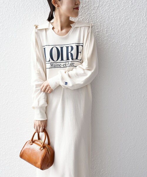 Russell Athletic（ラッセルアスレティック）の「*【SHIPS別注】RUSSELL ATHLETIC:キーネックフードワンピース◆（ワンピース・レディース・ブラック/アイボリー/チャコールグレー/グリーン・SMALL/MEDIUM）」の19枚目の写真