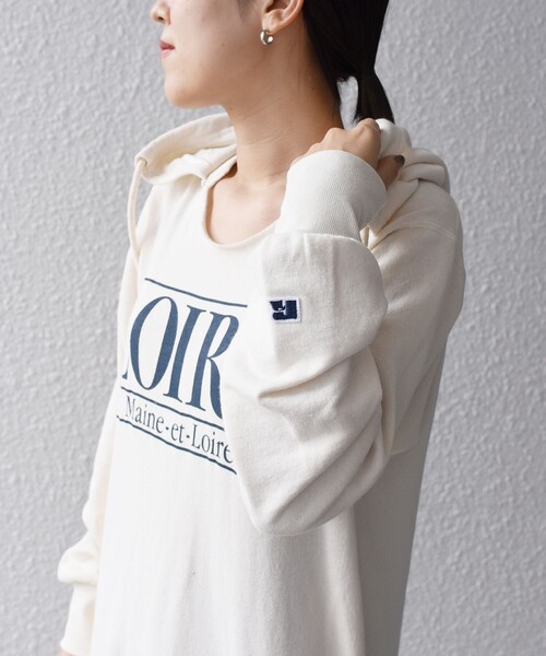 Russell Athletic（ラッセルアスレティック）の「*【SHIPS別注】RUSSELL ATHLETIC:キーネックフードワンピース◆（ワンピース・レディース・ブラック/アイボリー/チャコールグレー/グリーン・SMALL/MEDIUM）」の20枚目の写真