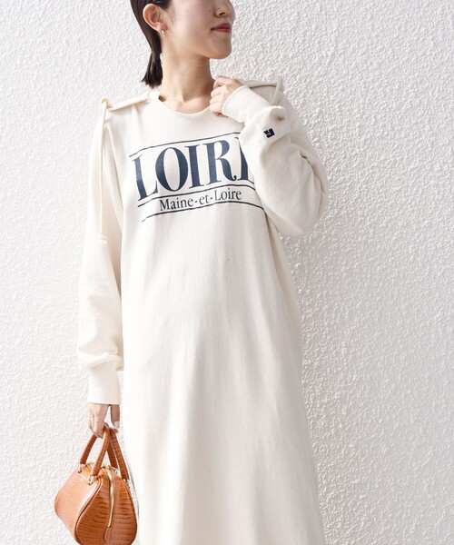 Russell Athletic（ラッセルアスレティック）の「*【SHIPS別注】RUSSELL ATHLETIC:キーネックフードワンピース◆（ワンピース・レディース・ブラック/アイボリー/チャコールグレー/グリーン・SMALL/MEDIUM）」の21枚目の写真