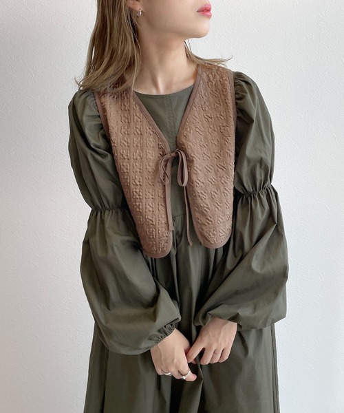 w closet（ダブルクローゼット）の「ポコポコベストセットロング