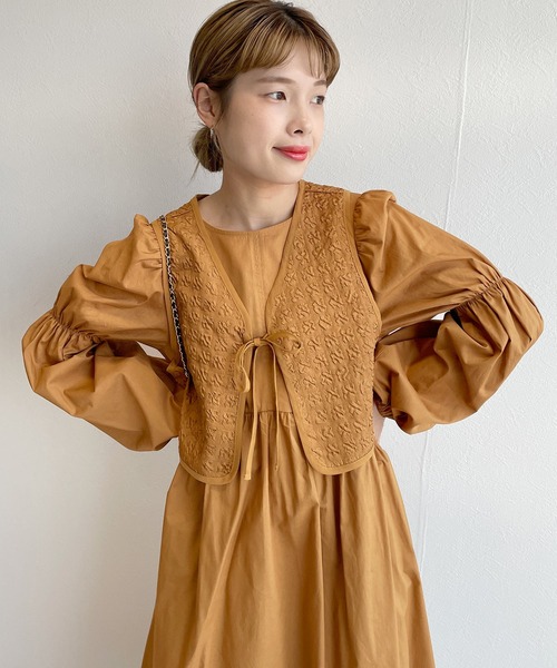 w closet（ダブルクローゼット）の「ポコポコベストセットロング