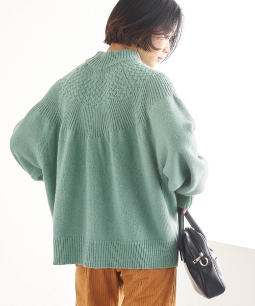 SEE BY CHLOÉシーバイクロエ 刺々し ケーブルニット 凸凹 ざっくり編み  