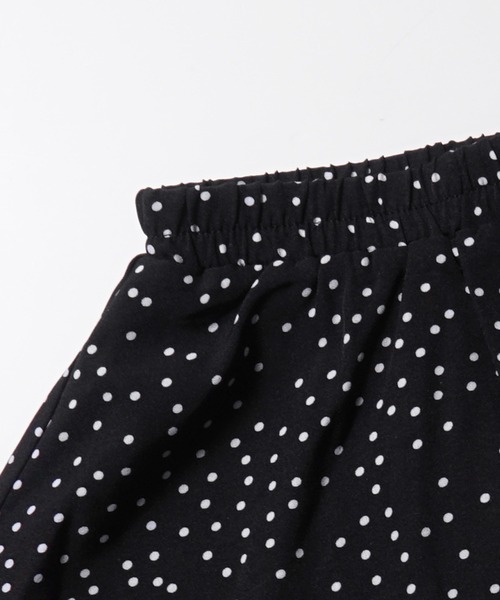 coca（coca）（コカ）の「キッズ　親子お揃いドットスカート（スカート・キッズ・ブラック・100/110/120/130/140）」の15枚目の写真