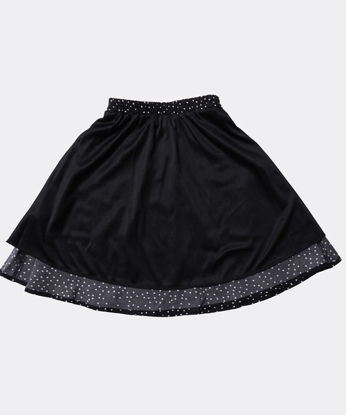 coca（coca）（コカ）の「キッズ　親子お揃いドットスカート（スカート・キッズ・ブラック・100/110/120/130/140）」の11枚目の写真