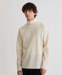 UNITED TOKYO | 【洗える】OnE 18gウールミラノリブタートル(ニット/セーター)