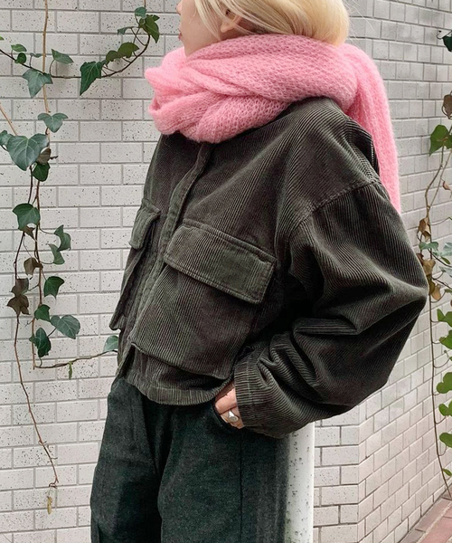 GOOD GIRL” / グッドガール】コーデュロイショートジャケット