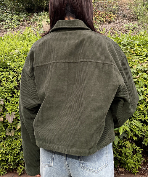 GOOD GIRL” / グッドガール】コーデュロイショートジャケット