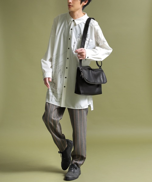 osharewalker（オシャレウォーカー）の「【廃盤】『ストライプ柄スラックスパンツ』（スラックス・メンズ・ブラック/チャコール・M/L/XL）」の15枚目の写真