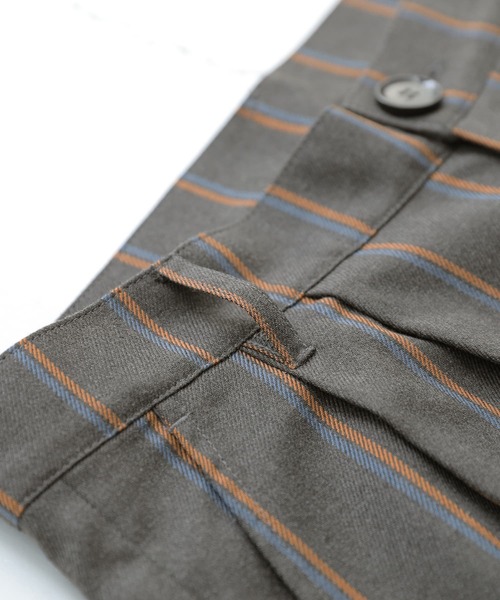 osharewalker（オシャレウォーカー）の「【廃盤】『ストライプ柄スラックスパンツ』（スラックス・メンズ・ブラック/チャコール・M/L/XL）」の13枚目の写真