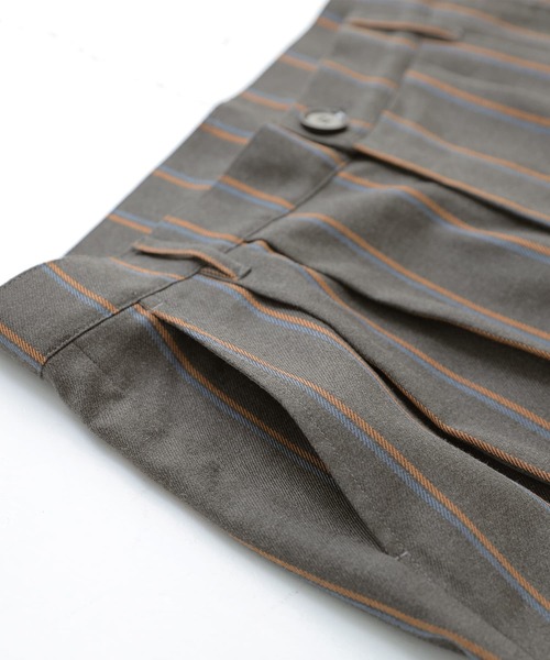 osharewalker（オシャレウォーカー）の「【廃盤】『ストライプ柄スラックスパンツ』（スラックス・メンズ・ブラック/チャコール・M/L/XL）」の16枚目の写真