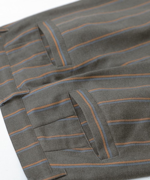 osharewalker（オシャレウォーカー）の「【廃盤】『ストライプ柄スラックスパンツ』（スラックス・メンズ・ブラック/チャコール・M/L/XL）」の19枚目の写真