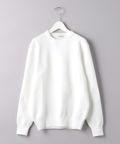 SLOANE(スローン)の「【別注】<SLOANE>2PLY クルーネック ニット(ニット/セーター・メンズ・オレンジ/ホワイト/ケリー/ネイビー・5/4/3)」の1枚目の写真