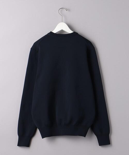 SLOANE(スローン)の「【別注】<SLOANE>2PLY クルーネック ニット(ニット/セーター・メンズ・オレンジ/ホワイト/ケリー/ネイビー・5/4/3)」の5枚目の写真