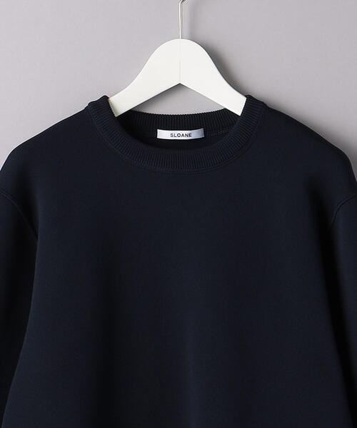 SLOANE(スローン)の「【別注】<SLOANE>2PLY クルーネック ニット(ニット/セーター・メンズ・オレンジ/ホワイト/ケリー/ネイビー・5/4/3)」の6枚目の写真