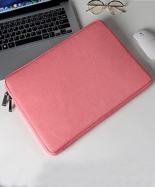 Fun & Daily(ファンアンドデイリー)の「F&D : 13インチ PC Case whith pouch(PC・タブレットケース・メンズ・ネイビー/ピンク/ブラック/グレー・FREE)」の14枚目の写真