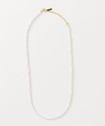 MUSES（ミューズ）の「【MUSES】3～4mm淡水ライスパール ハンドメイドネックレス（ネックレス）」